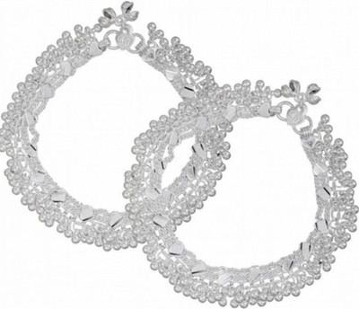 LAKSHYA COLLECTIONS ANklets for every one Alloy Anklet(Pack of 2)