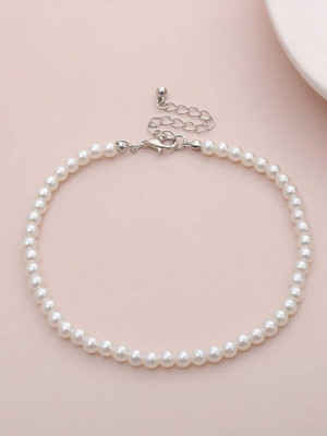 Delvix MOTHER OF PEARL ANKLET CLASSIC LOOK Mother of Pearl Anklet