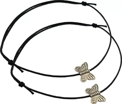 MANMORA NEW THREAD ANKLETS (PACK OF 2) Fabric Anklet(Pack of 2)