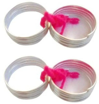 PADMAVATHI ENTERPRISES Silver Toe Anklet(Pack of 2)
