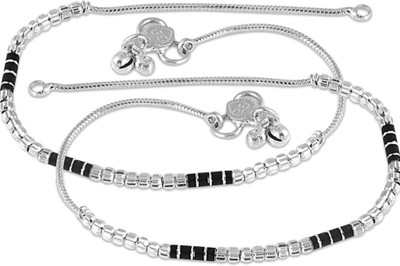 Kuldeep Payal Alloy Anklet(Pack of 2)