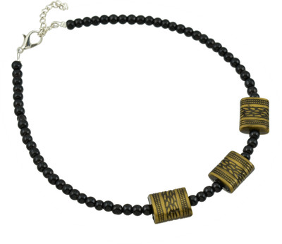 house of common Designer Stylish Crystal Anklet Alloy Anklet