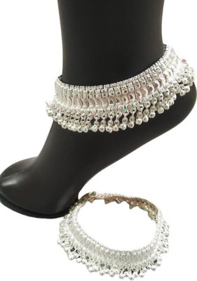 HNA Imitation Alloy Anklet(Pack of 2)