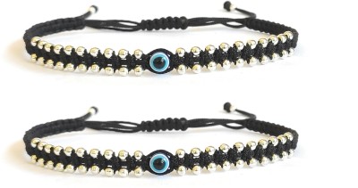 ARTIFICIAL TREE ARTIFICIAL TREE Evil Eye Charms Black Thread Anklet| Nazar Battu for girls Cotton Dori Anklet(Pack of 2)