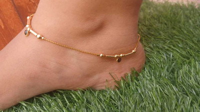 MGM Collections Copper Anklet