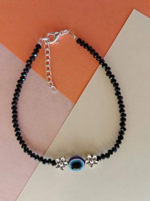 MS ENTERPRISE Evil Eye Anklet Brass Anklet