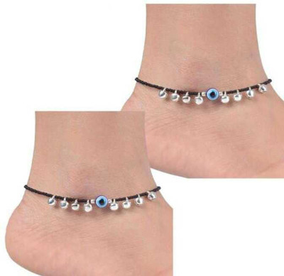 Agastya Creaations Alloy Anklet(Pack of 2)