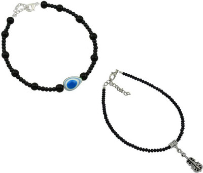 HIGH TRENDZ Alloy Anklet(Pack of 2)