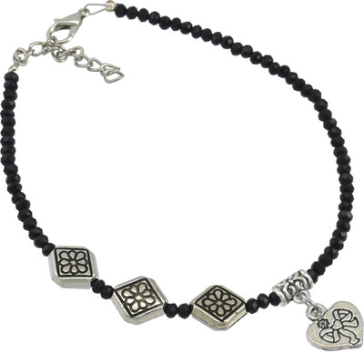 HIGH TRENDZ Designer Crystal Charm Anklet Crystal Anklet