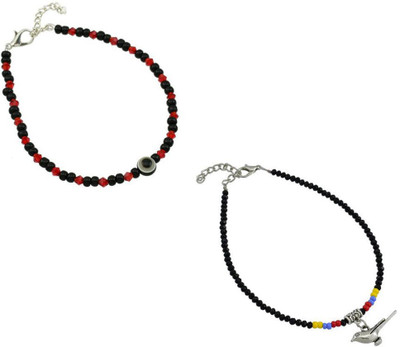 HIGH TRENDZ Alloy Anklet(Pack of 2)