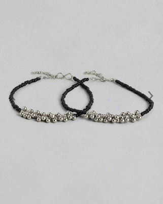 AGASTYA CREATIONS Pair of 2 Ghungroo Anklets and Payal Alloy Anklet(Pack of 2)