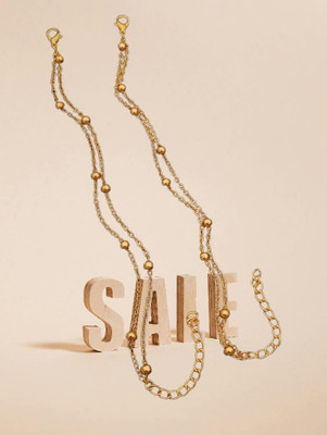 VESTURE KNOT Princess Delight Alloy Anklet