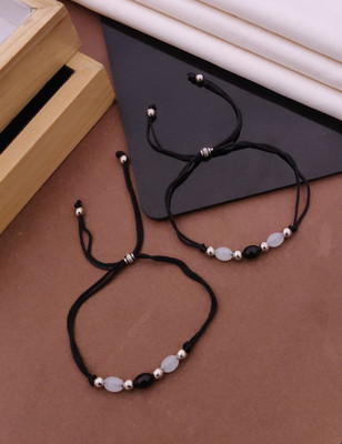 SHIVAY FASHION HUB KHODALKRUPA JEWELLERY NEW SILVER PLATED ANKLET Alloy Anklet(Pack of 2)