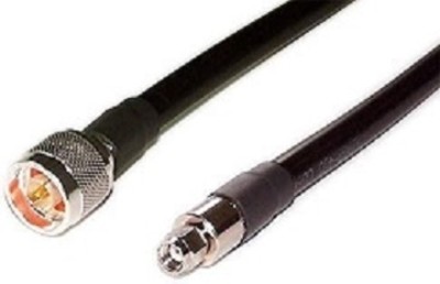 graspadeal LMR-400 RF Coaxial Cable with N Male and RP-SMA Male Connectors Cable (25 ft) Antenna Amplifier