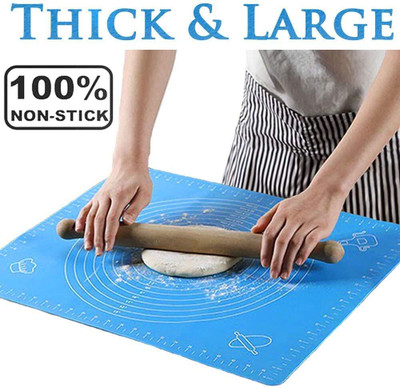 Udghosh Creation Reusable Heat Resistance Waterproof Baking and Cooking Mat Uses in Akki Roti Food-grade Silicone Baking Mat(Pack of 1)