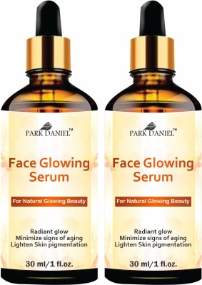 PARK DANIEL Face Glowing Serum For Radiant Glow|Anti-Aging Serum Pack of 2 of 30ML(60 ml)