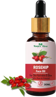 Nature Glow Herbal Rosehip Facial Oil | Hydrates & Moisturize Skin,Men & Women(30 ml)