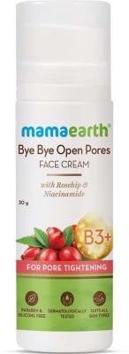 Mamaearth Bye Bye Face Cream, For Pore Tightening with Rosehip & Niacinamide(30 g)
