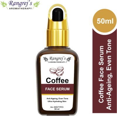 Rangrej's Coffee Face Serum For Anti-Ageing, Even Tone & Ultra Hydrating Skin(50 ml)