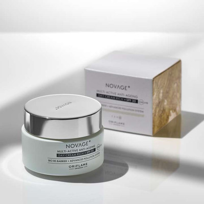 Oriflame Sweden Novage+ Multi-Active Anti-Ageing Day Cream Rich SPF 30(50 ml)