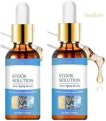 MEDHILE Botox Stock Solution Facial Serum, Vitamin C Serum For Face (Pack of 2) (60 ml)(30 ml)