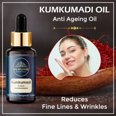 Wildflower essentials Kumkumadi Face Oil Glow Boosting Skin & Brightening Face Oil(15 ml)