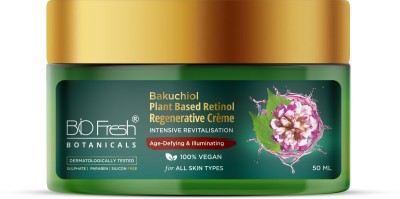 Biofresh Bakuchiol Plant-Based Retinol Vegan Cream Boosts Collagen Fights Fine Lines(50 ml)