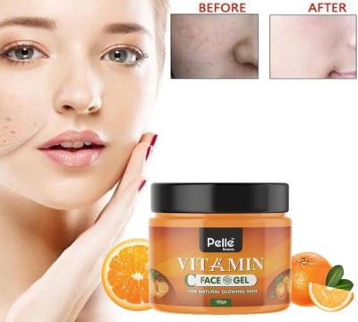 Pelle Beauty : Vitamin C Face GEL : For Wrinkle Free Skin : (Org) 103 :(100 g)