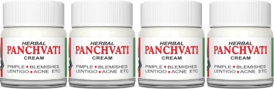 panchvati Herbals Cream Anti Blemish Black Patches Anti Acne Pimple Removal Cream Pack - 4(40 g)