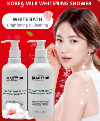 SKOOKUM Goat Milk Whitening Shower Gel Skin Whitening  (2 X 300 Ml) For Rs. 99 @ 80 %