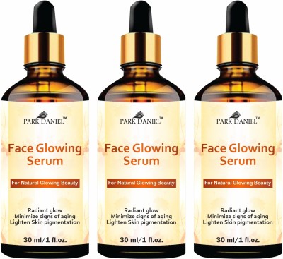 PARK DANIEL Face Glowing Serum For Radiant Glow|Anti-Aging Serum Pack of 3 of 30ML(90 ml)