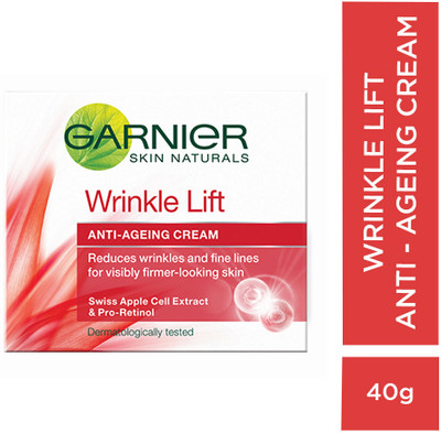 GARNIER Wrinkle Lift Anti-Ageing Cream| Forming & Smoothing Moisturiser(40 g)