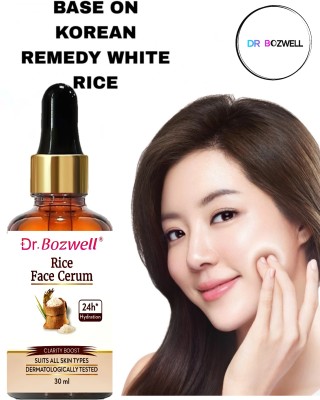 Dr.bozwell Rice Face Serum for Glowing Skin With Rice Water for Glass Skin(30 ml)