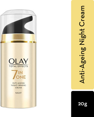 OLAY Total Effects Night Cream with Vitamin C,Niacinamide,Green Tea(20 g)