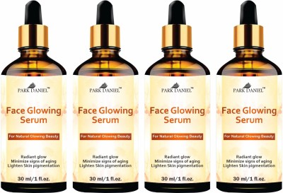 PARK DANIEL Face Glowing Serum For Radiant Glow|Anti-Aging Serum Pack of 4 of 30ML(120 ml)