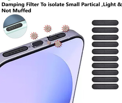 Kickzu Dustproof Protector For Cell Phones Digital Visual Interface Black Anti-dust Plug(Mobile, Tablet Pack of 24)