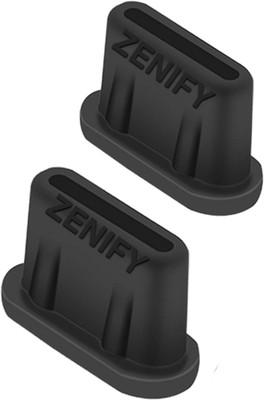 ZENIFY Dust plug for Type C interface USB Black Anti-dust Plug(Mobile, Laptop, Tablet Pack of 2)