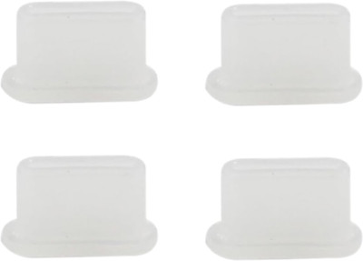 ZENIFY Type-C Port Protective Caps Anti Dust Charging Plug Protectors USB White Anti-dust Plug(Laptop, Mobile, Tablet Pack of 4)