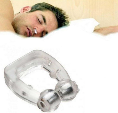 VOIISH Unisex Stop Snoring Anti Snore Free Sleep Silicone Magnetic Anti-snoring Device(Nose Clip)