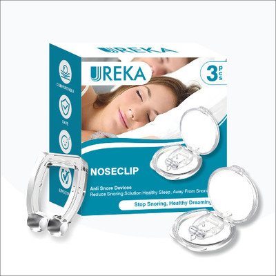 Ureka Anti Snoring Device for Men Women Snoring Stopper Nose Clip Pack of 3 Anti-snoring Device(Nose Clip)