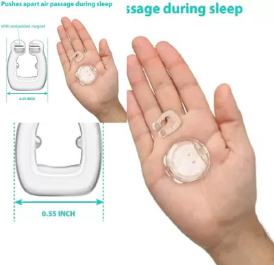 Ramya beauty care Chin strap snoring NoseClip Unisex Stop Snoring AntiSnore Free Sleep Nose Clip Anti-snoring Device(Nose Clip)
