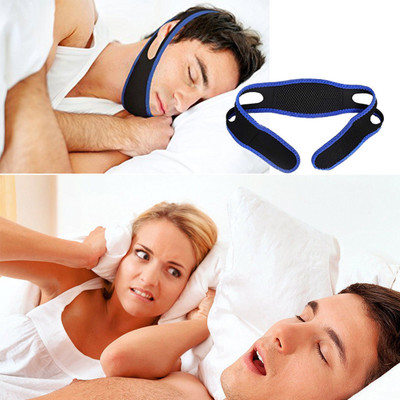 Frackson Blue Anti Snore Chin Strap Stop Snoring Sleep Now Snore Solutions Device Anti-snoring Device(Chin Strap)