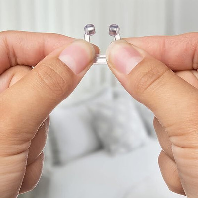 VOIISH Snoring Problem Anti Snore Nose Clip for Men and Women Anti-snoring Device(Nose Clip)