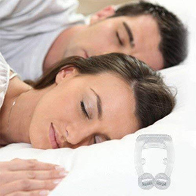 Frackson Soft Silicon Nose Clip | Unisex Snoring Stopper Anti Snore Anti-snoring Device(Nose Clip)