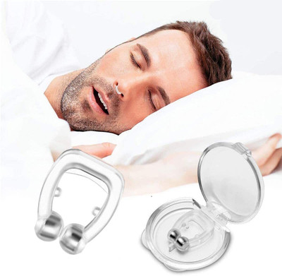 ALL THINGS MORE SHOP Snoring Solution for a Better Night’s Sleep, Silicone Magnetic snore stopper, Nose Shaper(Pack of 1)