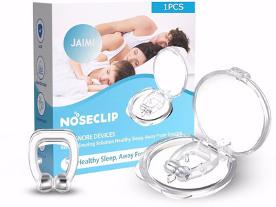 JAIMI Anti Snoring Nose Clip Snoring Stopper Device for Men Women Nasal Snore Relief Anti-snoring Device(Nose Clip)