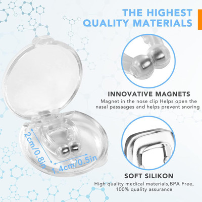 Mallade K_ML_SN_AT Anti-snoring Device(Nose Clip)