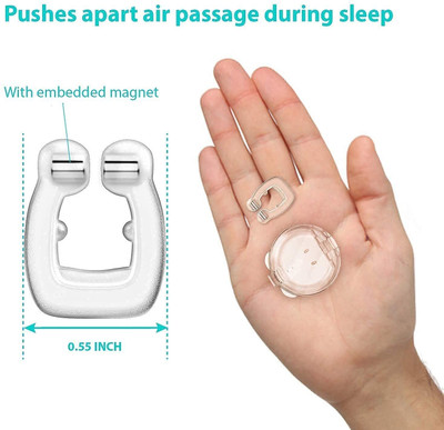 VOIISH Nose Clip Professional & Comfortable Anti-Snoring Devices For Women & Men Anti-snoring Device(Nose Clip)