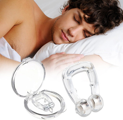 house of common Anti-Snoring Device Silicone Nose Clip Anti-snoring Device(Nose Clip)