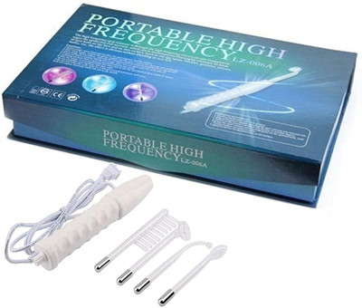 Jameslecter Portable Handheld High Frequency Facial Acne for Skin Wrinkles Remover Portable Handheld High Frequency Facial Wand Acne for Skin Wrinkles Remover Massager(Multicolor)